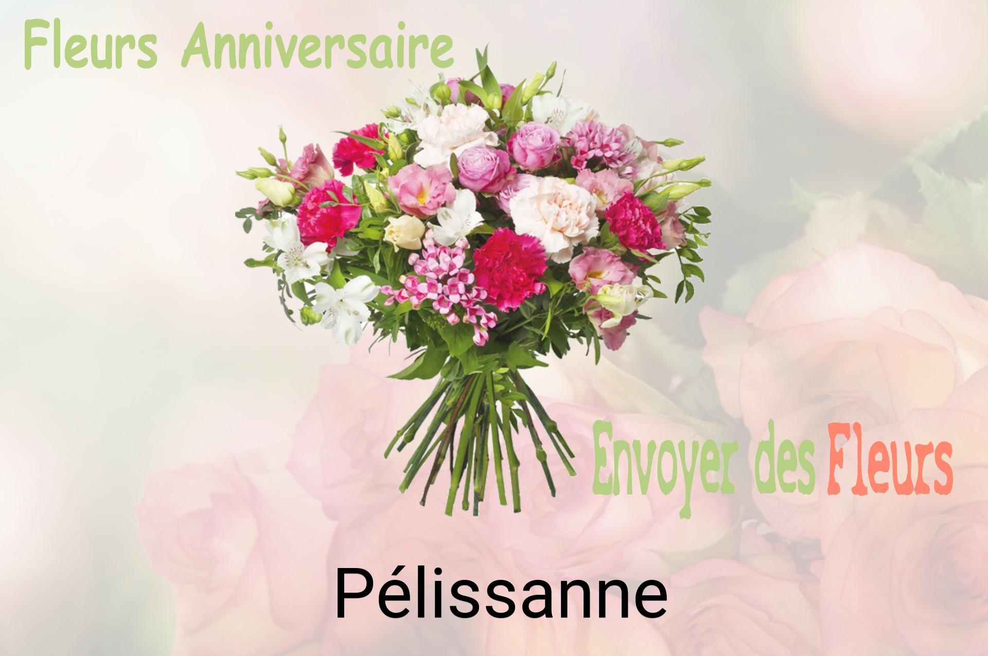 Bouquet de fleurs d’anniversaire livré à Pélissanne
